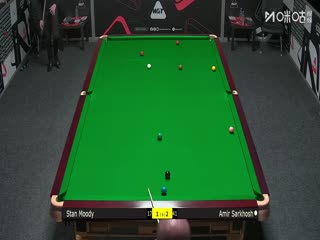 斯诺克西安大奖赛资格赛（128进64轮次） 斯坦·穆迪5-4阿米尔·萨克霍什 20250902