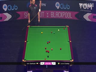 斯诺克单局限时赛128进64 莱昂内·克劳利17-39阿米尔·萨克霍什 20251210