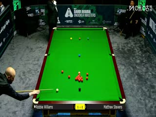 2025斯诺克沙特大师赛第三轮（80进48） 罗比·威廉姆斯1-4马修·史蒂文斯 20250811