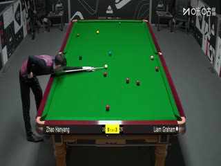 斯诺克英锦赛资格赛 赵翰洋2-6利亚姆·格雷厄姆 20251123