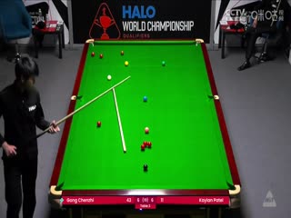 斯诺克世锦赛资格赛128进96 巩晨智10-7凯兰·帕特尔（第二阶段） 20250407