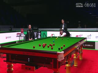 斯诺克世界大奖赛32进16 肖国栋4-3杰克·琼斯  20250305