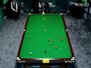2025斯诺克沙特大师赛第四轮（48进32） 袁思俊5-0斯坦·穆迪 20250811