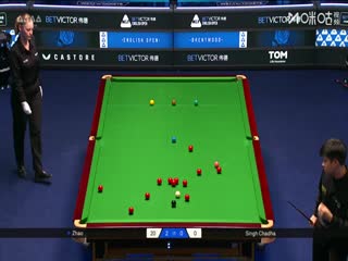 2025斯诺克英格兰公开赛 赵心童4-0辛格·查达（朱蒙） 20250917