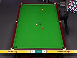 24-25赛季斯诺克世锦赛第一轮 马克·塞尔比8-10本·沃拉斯顿（第二阶段） 20250425