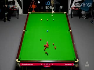 24-25赛季斯诺克世锦赛资格赛第三轮 吉米·罗伯逊10-9斯坦·穆迪（第二阶段） 20250414