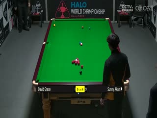 斯诺克世锦赛资格赛96进64 大卫·格雷斯2-6阿卡尼·宋沙瓦（第一阶段） 20250410