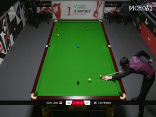 斯诺克英锦赛资格赛第二轮112进80 奥利弗·莱恩斯3-6利亚姆·格雷姆 20251124