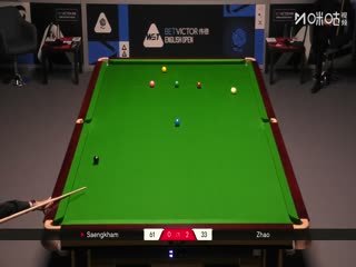 2025斯诺克英格兰公开赛 诺鹏·桑卡姆2-4赵翰洋 20250913