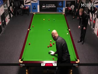 2025斯诺克北爱尔兰公开赛资格赛第二轮 斯坦·穆迪4-0瑞安·埃文斯 20250907