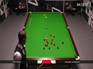2025斯诺克国际锦标赛资格赛 艾利奥特·斯莱瑟6-2亚历山大·乌森巴赫 20251001