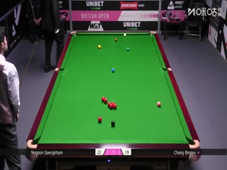 2025斯诺克英国公开赛32进16 诺鹏·桑坎姆3-4常冰玉 20250925